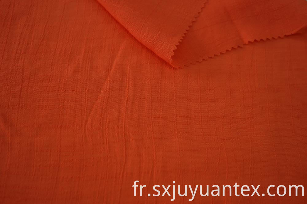 Rayon Polyester Slub Fabric